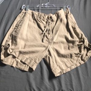 Khaki Cargo Shorts